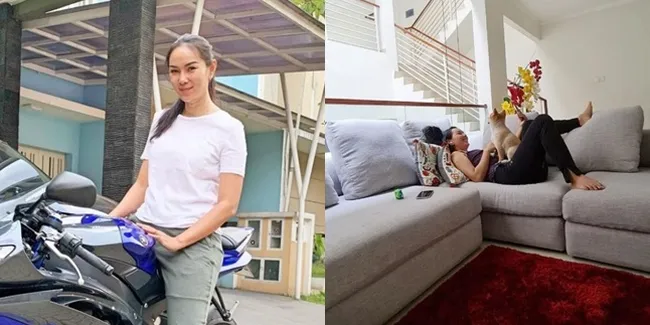 8 Potret Rumah Kalina Ocktaranny, Kamar Tidurnya Pernah Dimasuki Vicky Prasetyo Buat Main Gitar