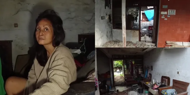 8 Potret Rumah Reyot Hampir Rubuh, Ditinggali Diah Putri yang Diduga Mantan Model