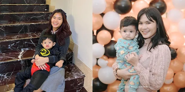 8 Potret Salshadilla Putri Iis Dahlia yang Disebut Makin Keibuan Saat Momong Baby Syaki Anak Rizki DA, Rayakan Ultah Hingga Main Perosotan