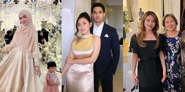 8 Potret Seleb di Pernikahan Sarah Keihl, Ria Ricis Datang Tanpa Teuku Ryan - Ranty Maria Jadi Bridesmaid