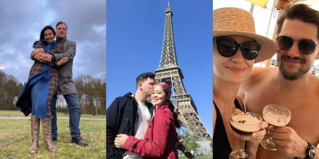 8 Potret Seleb yang Menikah dengan Pria Bule, Ada yang Putuskan Menetap di Luar Negeri - Keluarga Harmonis dan Jauh Dari Sorotan