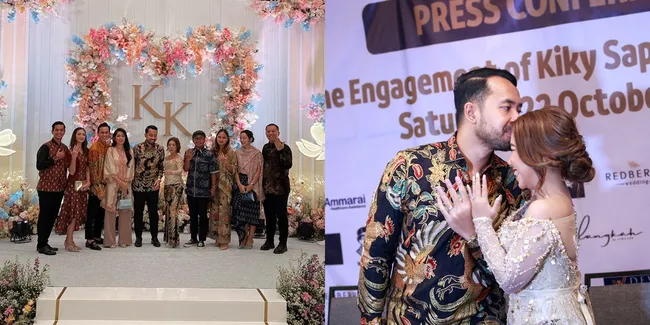 8 Potret Selebriti yang Hadiri Lamaran Kiky Saputri dan M. Khairi, Ada Surya Insomnia yang Gandeng Mesra sang Istri - Netizen: Kok Andre Taulany Gak Datang?