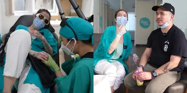 8 Potret Sheila Marcia Hapus Tato, Rela Tahan Sakit - Alasannya Untuk Orang yang Mencintainya Tanpa Syarat