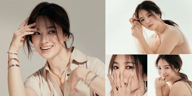 8 Potret Song Hye Kyo di Pemotretan Terbaru, Cantik Elegan dengan Perhiasan Mewah