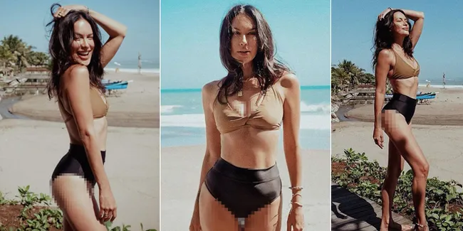 8 Potret Sophia Latjuba Pamer Body Goals Saat Pakai Bikini Two Piece, Tetap Menawan di Usia 51 tahun