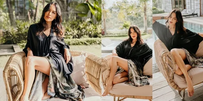 8 Potret Sophia Latjuba Pamer Kaki Ramping dan Jenjang, Aura Model Masih Kuat Banget