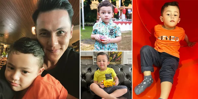 8 Potret Terbaru Baby Saka Usai Potong Rambut, Semakin Ganteng dan Mirip Andhika Pratama