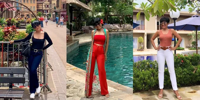 8 Potret Terbaru Kedekatan Herdiana Kiehl dan Cinta Laura, Sama-Sama Cantik dan Tampil Modis - Kompaknya Bak Adik Kakak