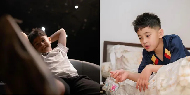 8 Potret Terbaru Rafathar yang Makin Ganteng, Jadi Lebih Ekspresif dan Fotogenik Banget
