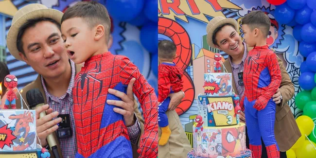 8 Potret Ulang Tahun Kiano Tiger Wong yang ke-3, Kompak dengan Sang Adik Kenakan Kostum Spider Man - Dirayakan Meriah dan Dihadiri Para Artis