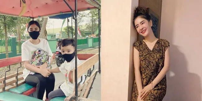 8 Potret Uut Permatasari Saat Momong Anak, Tetap Cantik dan Glowing Meski Pakai Daster