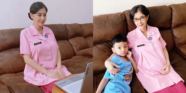 8 Potret Uut Permatasari yang Tetap Bekerja di Tengah Kehamilan Anak Keduanya, Sempat Dilarikan ke Rumah Sakit Karena Kelelahan