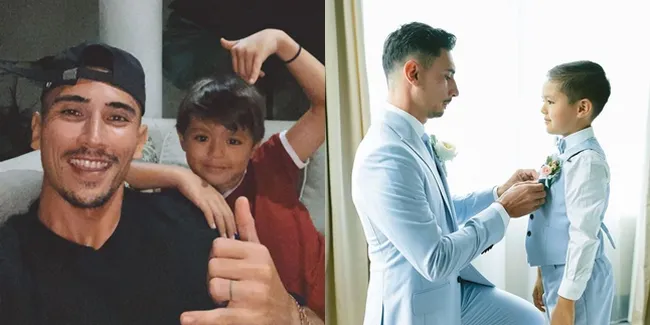 8 Potret Vincent Verhaag Momong El Barack yang Kini Jadi Ayah Sambung, Beri Janji Penuh Makna Seorang 'Superhero'