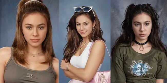 8 Potret Wulan Guritno Ikut Tren Pakai Filter AI Yearbook, Netizen: Kok Jadi Aneh Ya, Cantik Aslinya