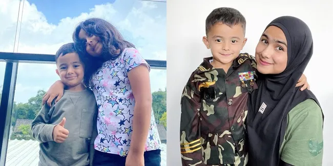 8 Potret Zavieruwais Anak Kedua Sonya Fatmala yang Jarang Tersorot, Tampan Miliki Mata yang Indah - Ganteng Mirip Hengky Kurniawan Banget