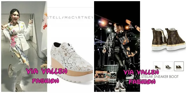8 Sneakers Kece Yang Dipakai Via Vallen, Harganya Nggak Mahal Loh