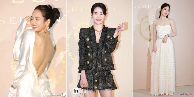 9 Foto Artis Korea Saat Hadiri Event BVLGARI di Seoul, Lisa BLACKPINK Pamer Punggung - Lim Ji Yeon Cantik Banget!