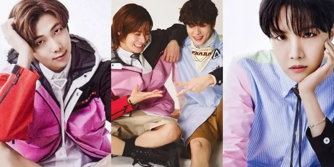 9 Foto BTS dan NCT dalam Pemotretan Terbaru, Tampilkan Pesona Berbeda Meski Pakai Baju yang Sama