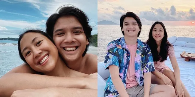 9 Foto Honeymoon Sherina dan Baskara Mahendra, Begitu Mesra dan Romantis Bersantai di Bali