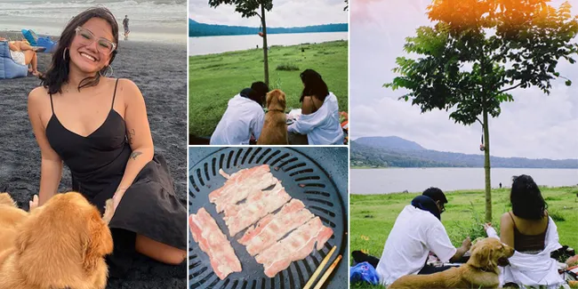 9 Foto Kencan Romantis Shafa Harris Bareng Pacar Baru, Piknik Sambil BBQ-an di Pinggir Danau
