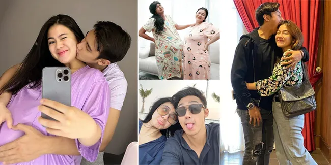9 Foto Mesra Felicya Angelista dan Caesar Hito Jelang Persalinan, Baby Bump-nya Bikin Salfok