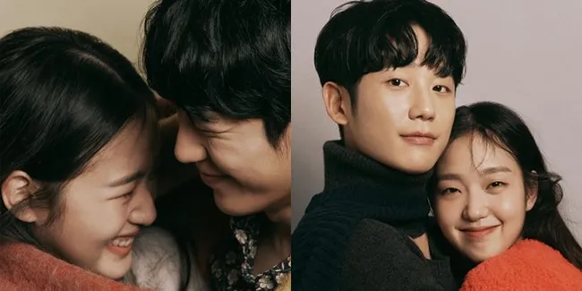 9 Foto Mesra Jung Hae In & Kim Go Eun di Pemotretan Marie Claire, So Sweet!