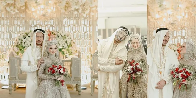 9 FOTO Resepsi Pernikahan Reza Zakarya DA dan Valda, Dari Perkenalan Singkat Berujung ke Pelaminan