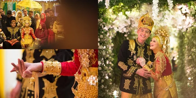 9 Foto Roger Danuarta dan Cut Meyriska Pasca Ijab Kabul, Manis Romantis!