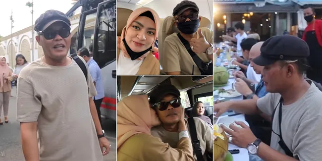 9 Potret Bulan Madu Sule & Nathalie Holscher di Bali, Meriah Ajak Rizky Febian dan Putri Delina