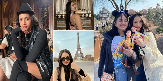 9 Potret Gaya Anya Geraldine di Paris, Makin Cantik dan Langsing Usia Turun 9 Kg