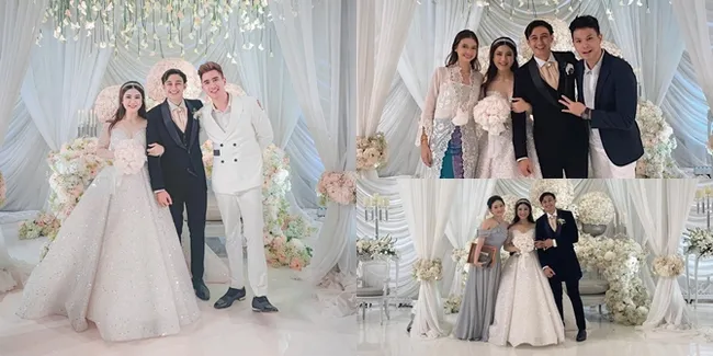 9 Potret Gaya Selebriti Saat Hadiri Pernikahan Felicya Angelista dan Caesar Hito, Ada Natasha Wilona - Verrel Bramasta