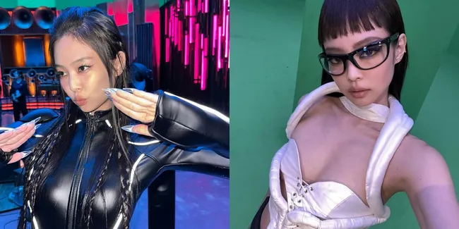 9 Potret Jennie Blackpink Bagikan Momen BTS MV 'Jump', Pamer Desain Set Realistis dan Greenscreen 