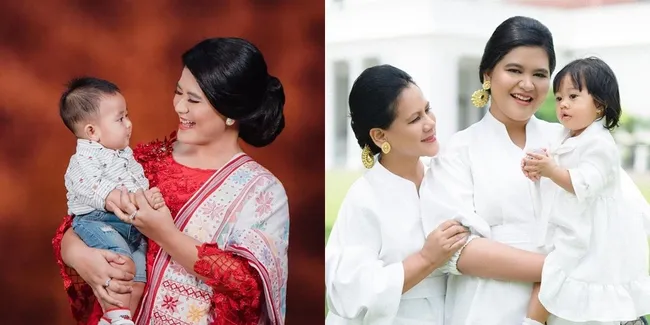 9 Potret Kahiyang Ayu Saat Gendong dan Momong Anak, Cantiknya Pancarkan Aura Keibuan