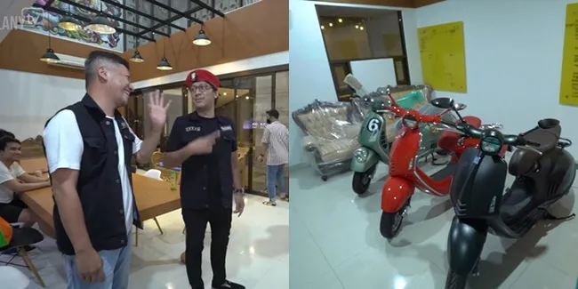 9 Potret Kantor Baru Gading Marten, Luas dengan Desain Mural - Ada Ruangan Khusus Vespa