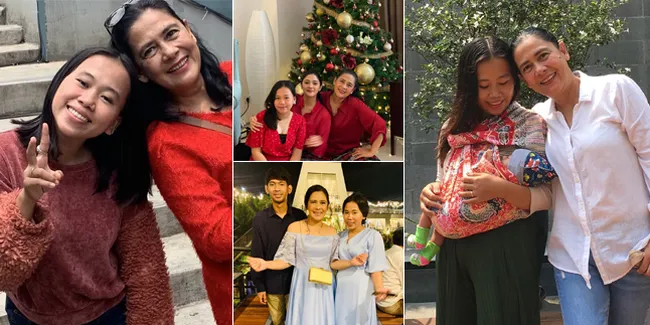 9 Potret Kedekatan Lydia Kandou dan Menantunya yang Jadi Sorotan, Sosok Mama Mertua Idaman Banget
