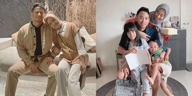 9 Potret Keluarga Kecil Poppy Bunga, Jauh Dari Berita Miring dan Makin Harmonis di Usia 8 Tahun