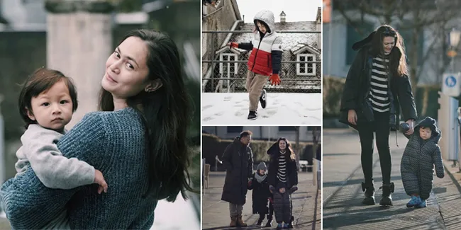 9 Potret Keluarga Ringgo Agus dan Sabai Morscheck Liburan ke Swiss Bareng Anak, Baby Mars Bikin Salfok