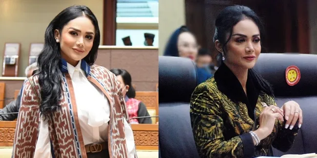 9 Potret Krisdayanti yang Selalu Tampil Paripurna Saat Ngantor di DPR, Grami Menawan Cantiknya Tanpa Celah