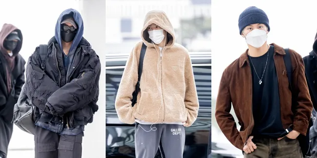 9 Potret NCT 127 di Bandara Incheon Berangkat ke Indonesia, Bikin NCTzen Tanah Air Deg-degan Nggak Karuan Sambut Ayang