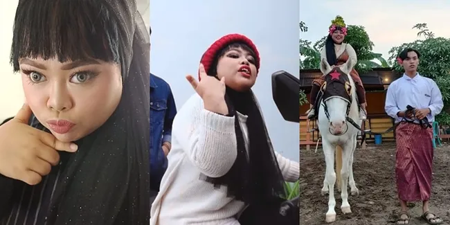 9 Potret Penampilan Kekeyi Saat Cover MV Lisa BLACKPINK 'Lalisa', Joget Pakai Hijab Berponi Hingga Mahkota Low Budget Jadi Hiburan Netizen