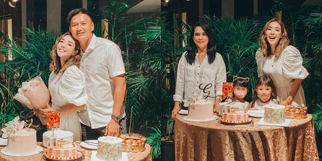9 Potret Perayaan Ulang Tahun GIsella Anastasia, Dapat Kejutan Dari Wijin