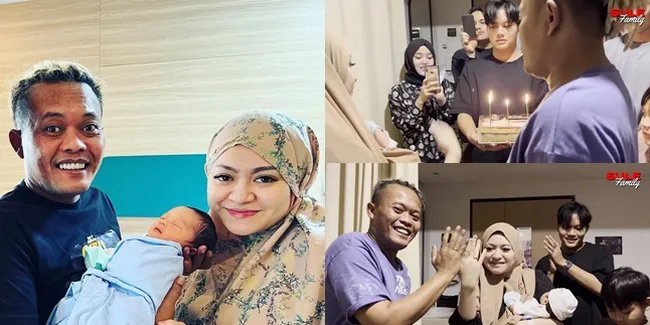 9 Potret Perayaan Ulang Tahun Nathalie Holscher, Dapat Kejutan dari Sule dan Anak-Anak di Rumah Sakit - Baby Adzam Jadi Kado Terindah
