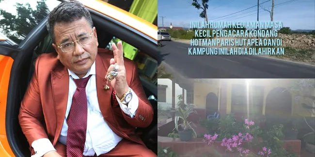 9 Potret Rumah Masa Kecil Hotman Paris Hutapea, Luas dan Masih Kental dengan Suasana Zaman Dahulu - Orangtuanya Dikenal Pengusaha Bus Antar Kota