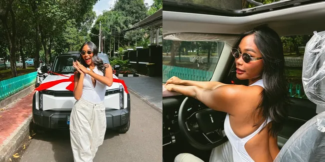 9 Potret Sarah Tumiwa Pamer Mobil Baru, Bangga Bisa Beli Pakai Duit Hasil Kerja & Nabung Bertahun-Tahun