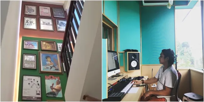 9 Potret Studio Serbaguna Baru Milik Pasha Ungu, Minimalis Tapi Komplet