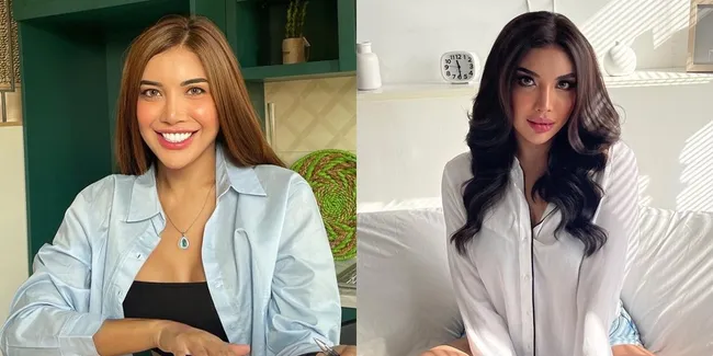 9 Potret Terbaru Photoshoot Millen Cyrus dengan Rambut Belah Tengah dan Diwarna Ungu, Seksi Kenakan Bikini Hitam - Bibir Menggoda Jadi Sorotan