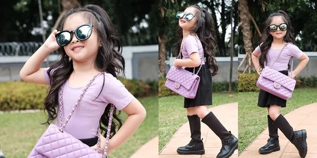 9 Potret Thalia yang Sudah Pintar Pose bak Perempuan Dewasa, Bikin Ruben Onsu Gemes!