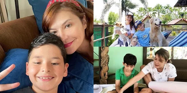 9 Tahun Menjanda, 8 Potret Tamara Bleszynski Momong Putra Bungsunya - Hot Mom Tangguh Yang Ajari Banyak Hal!