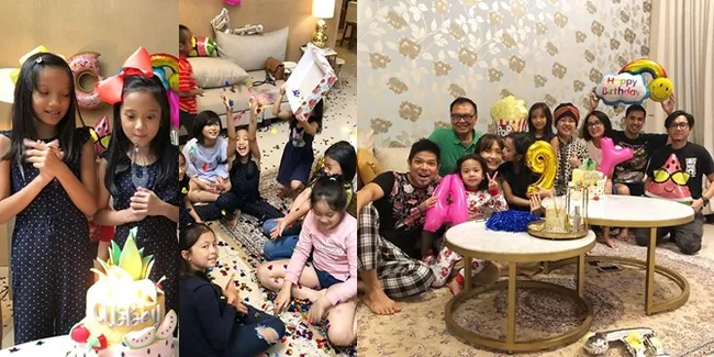 Abbey Ultah ke-9, Artika - Baim Beri Kejutan Manis Bareng Sahabat