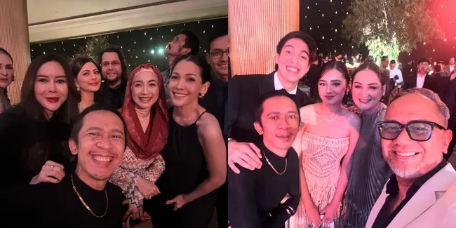 Ada El Rumi Sampai Desy Ratnasari, Potret Artis Lintas Generasi di Anniversary ke-25 Manoj Punjabi & Istri - Bertabur Bintang
